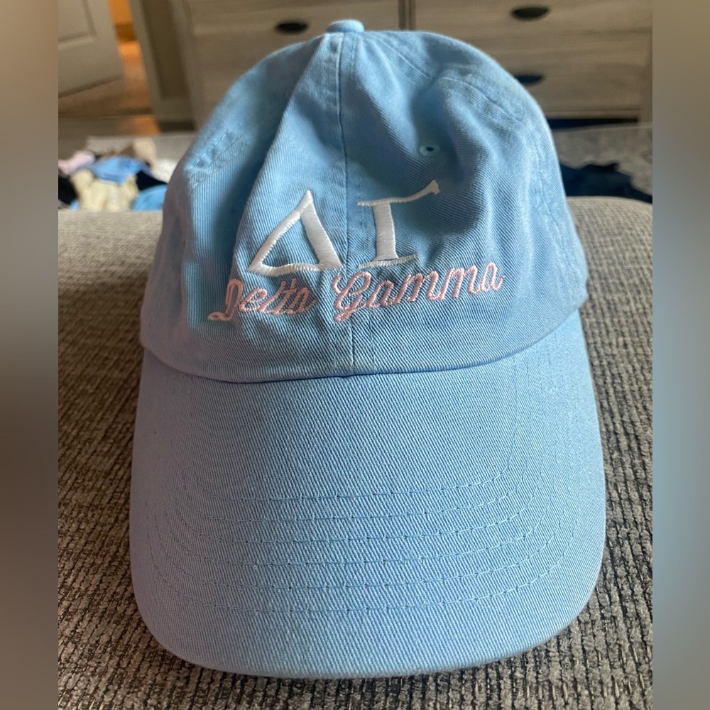 Light blue delta gamma hat